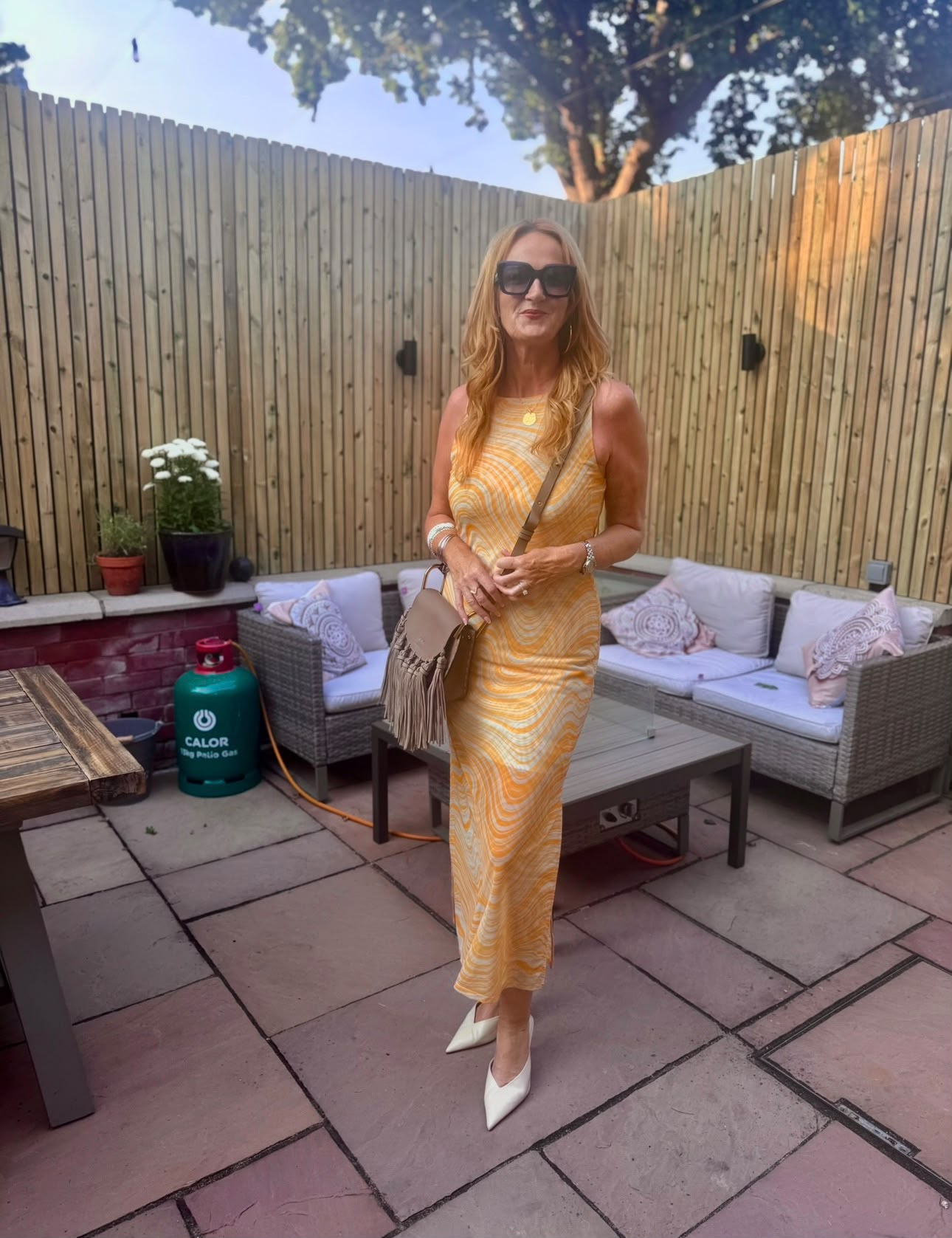 Jayne Crowley on a summer evening
